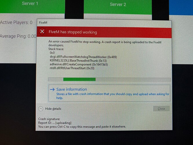 Fivem Keeps Crashing - FiveM Client Support - Cfx Forum