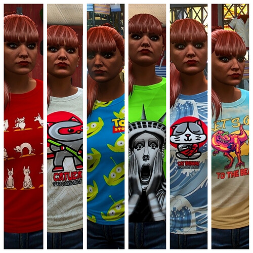 [RELEASE][PAID]26 T-Shirt pack of women and men[OPTIMISATION] thumbnail 3