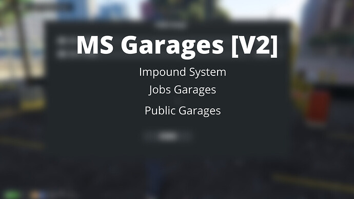 [ESX/QBCore] MS-Garages [V2] Thumbnail