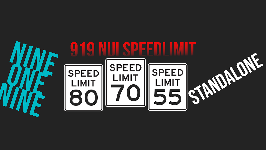 FREE] On-Screen NUI Speedlimit Signs - FiveM Releases - Cfx