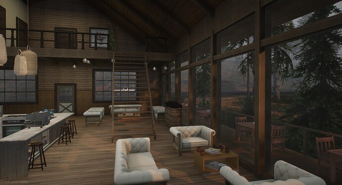 [PAID] [MLO] [XMAS] Cozy Forest Mountains Coffee Shop (Paleto Bay Winter Coffe Shop) Five M - MLO thumbnail 6
