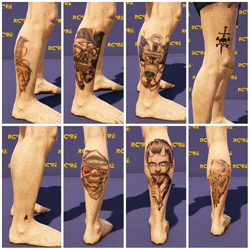 [ADDON] Gangster Tattoo Pack - RCore Tattoo thumbnail 8