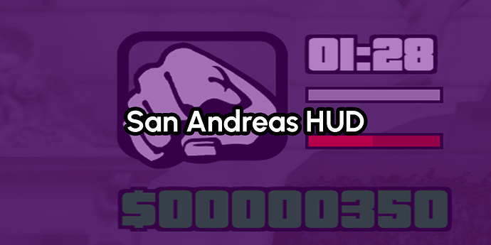 [PAID] [QB/ESX/VRP] San Andreas HUD Thumbnail