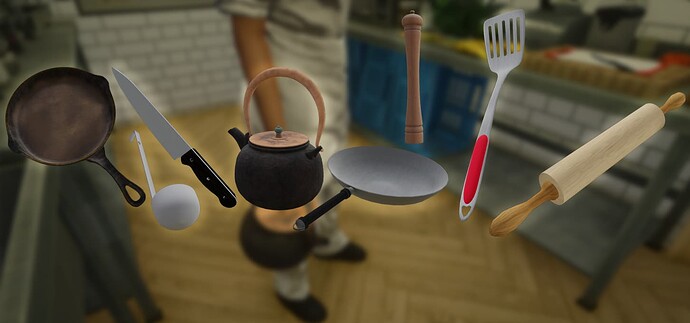 Cooking Props / Weapons Thumbnail