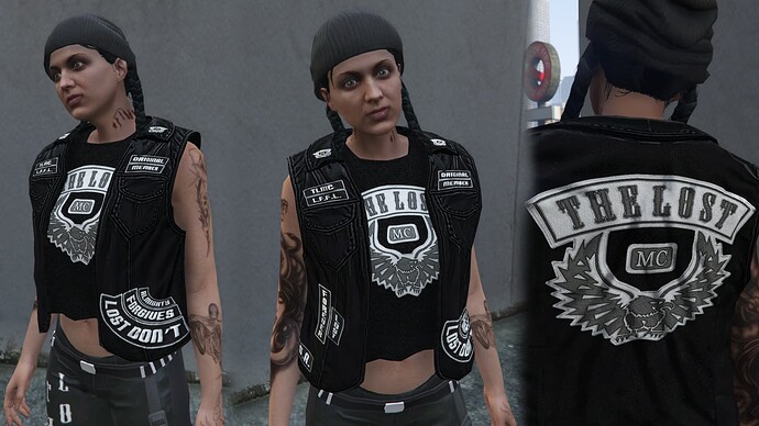 [PAID][CLOTHING] The Lost MC (Female Version) Thumbnail