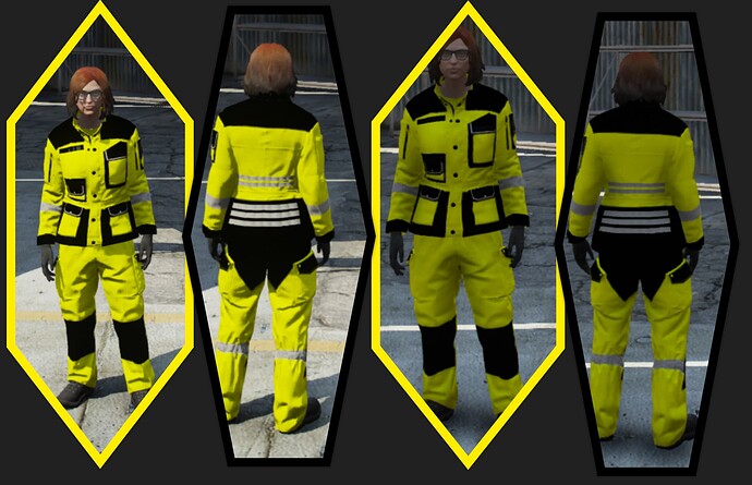 German Female Mechanic Clothing Thumbnail