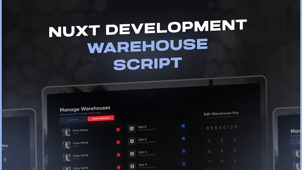 [PAID] FiveM Advanced Warehouse | Real Estate & Stash System - FiveM ...