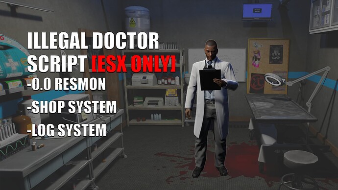 [PAID] [ESX] Illegal Doctor Thumbnail