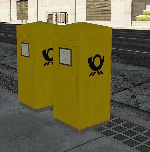 German Postbox Prop Thumbnail