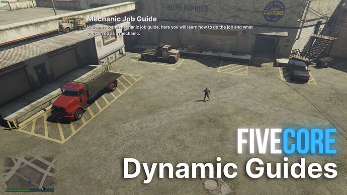 [Standalone] Dynamic Guides | FiveM Script Thumbnail