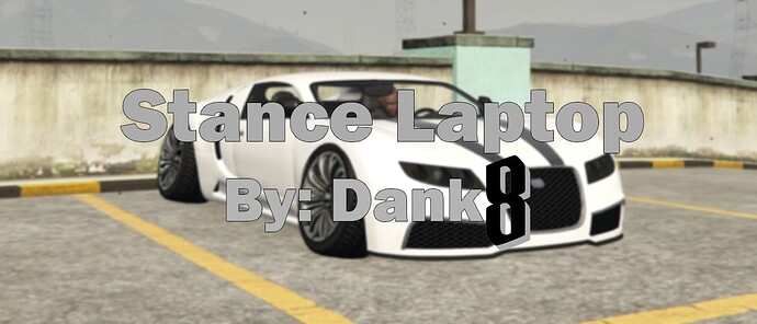 [PAID] QBCore Stance Laptop by Dank8 Thumbnail