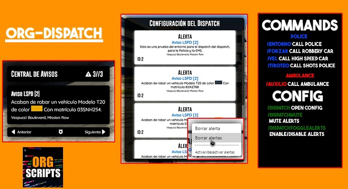 [QBCORE] FiveM qbcore - (Jobs Dispatch ) ORG-DISPATCH | ORG-SCRIPTS Thumbnail