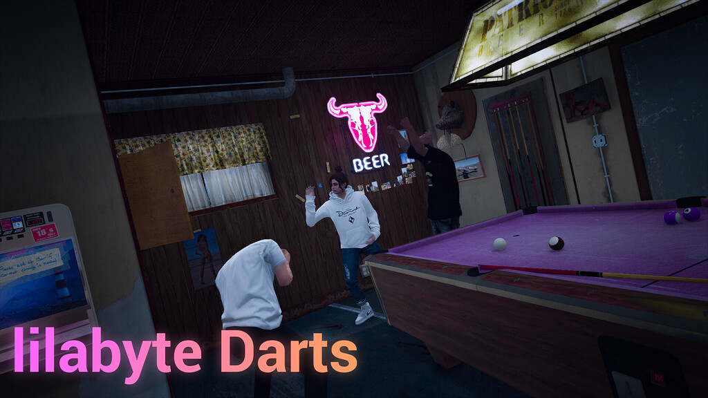 [STANDALONE] Play darts with your friends on your own rules! - FiveM ...