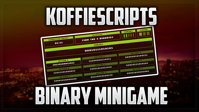 🎮 [PAID][STANDALONE] Binary Minigame | UI Thumbnail