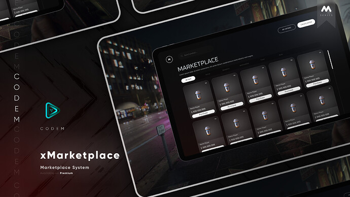 CodeM xMarketplace ESX QB Thumbnail