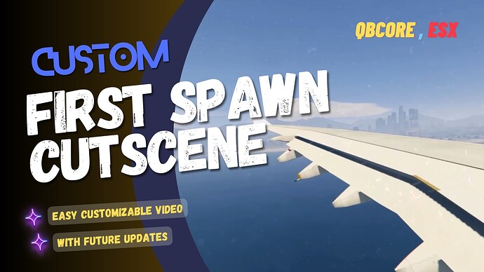 [QBCore] Custom Character Welcome - FiveM Thumbnail