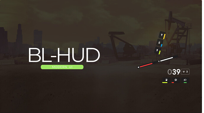 💫 BL-HUD // Modern looking hud for you server [ESX] Thumbnail