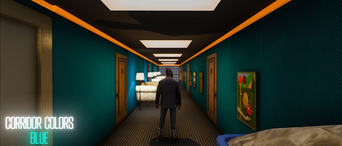 APARTMENT MOTEL INTERIOR | Extra Corridor Interior thumbnail 6