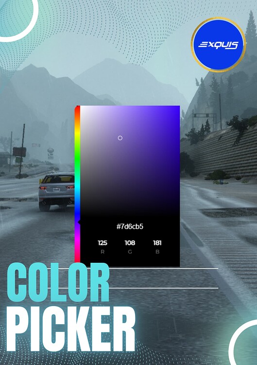 [FREE] [STANDALONE] Ex-Colorpicker - FiveM Releases - Cfx Forum