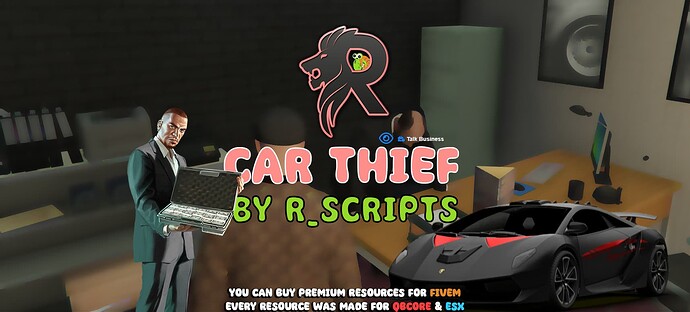 [PAID][QBCore] Car Thief Thumbnail