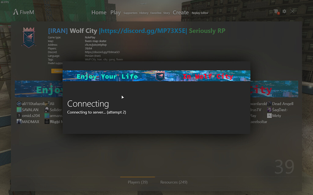 Problem with connecting - FiveM Client Support - Cfx.re Community