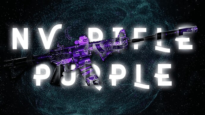 NV RIFLE Purple Gang [add-on] [weapon] [full attachments] Thumbnail