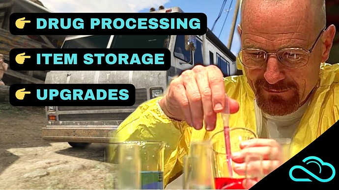 [PAID][STANDALONE] Drug Lab Camper System Thumbnail