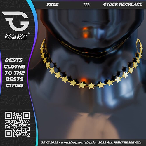 [free] cyber necklace Thumbnail