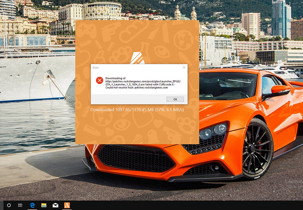 Error Code CURL 6(FIXED) - FiveM Client Support - Cfx Forum
