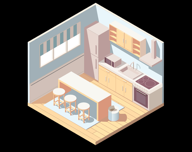 [ADDON][PROP] kitchen Furniture Collection 3 (76 props) Thumbnail