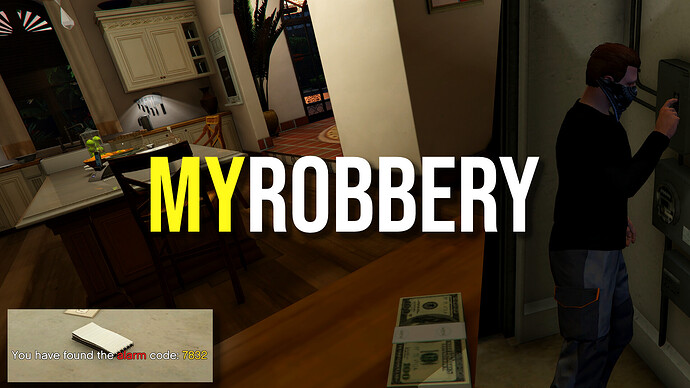 [ESX - ENG/DE] myRobbery - Fully configurable house/mission robbery + MLO support Thumbnail