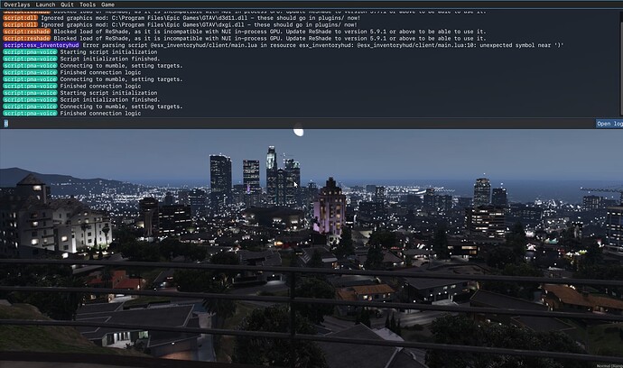 Stuck after hitting create Charactor - FiveM Client Support - Cfx.re ...