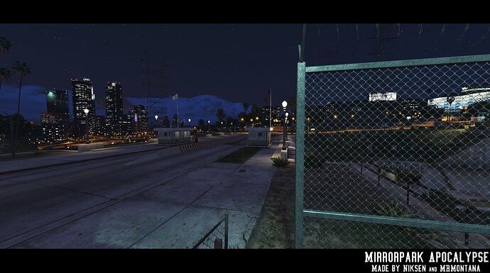 Mirror Park Safezone / Military HQ Apocalypse MAP thumbnail 6