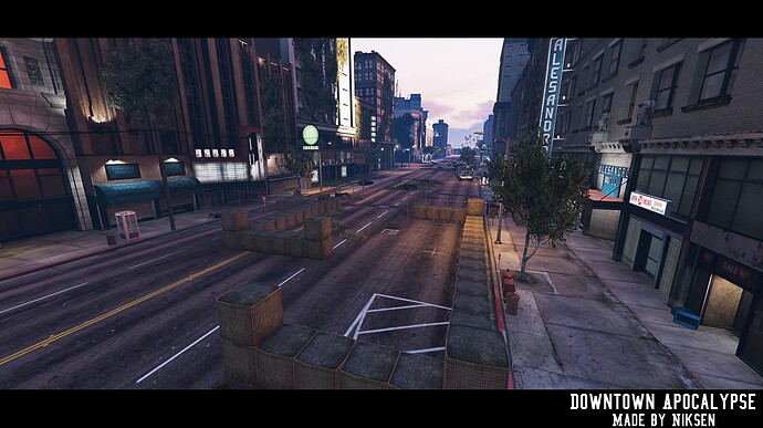 Downtown / Legion Square Apocalypse map thumbnail 9