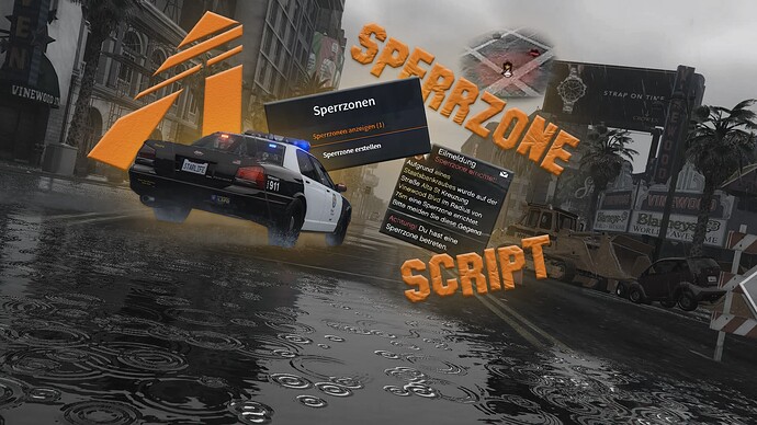 [PAID] [ESX] Sperrzonen - restricted area script Thumbnail