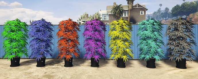 [PROP][PAID] Shuffler's CLASSIC Colorful Weed Plants! Thumbnail