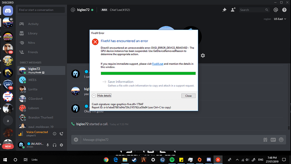 FiveM Keeps Crashing3 - FiveM Client Support - Cfx Forum