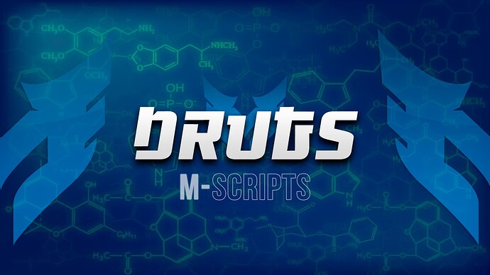 [PAID][QB/ESX] m-DrugSystem - 3 Drugs - Custom MLO - Effects and More! Thumbnail