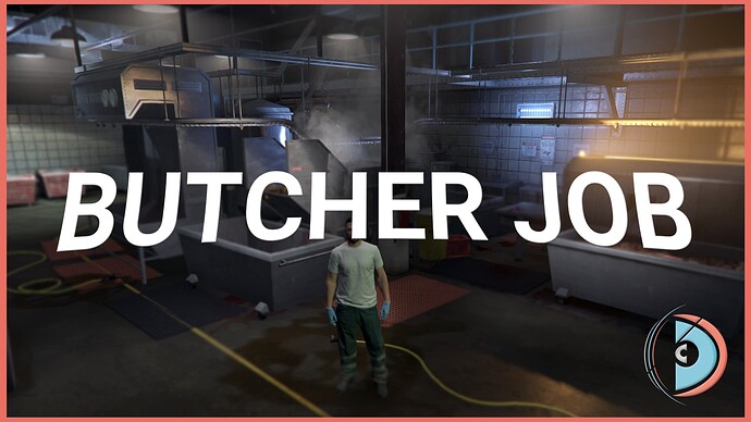 [ESX] & [QBCORE] Butcher Job Script Thumbnail