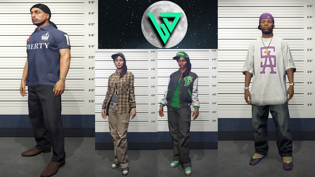  FREE Rescaled Gang Peds Pack FiveM Releases Cfx Forum