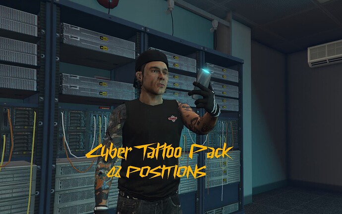 [ADDON] Cyber Pack - RCore Tattoo Thumbnail