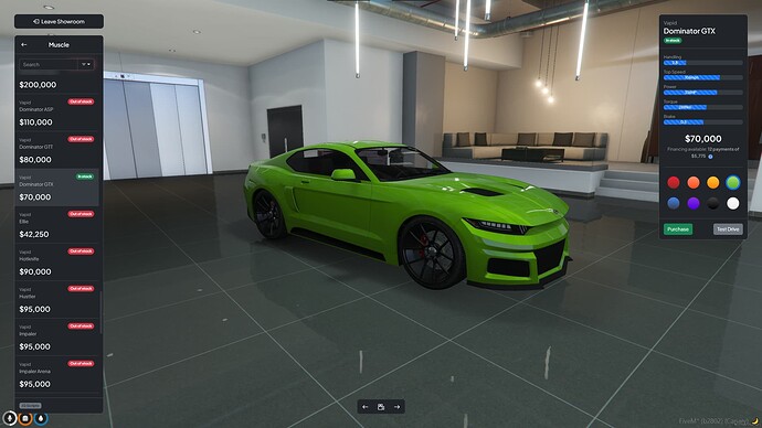[QB/Qbox/ESX] JG Dealerships - Self service or player owned, display vehicles, financing, test drives and more! thumbnail 2