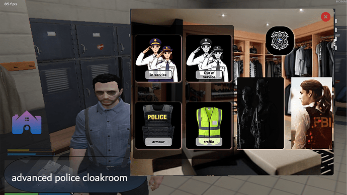 [realease][PAID] advanced police cloakroom thumbnail 2
