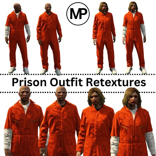 MPW Prison Outfit Retextures