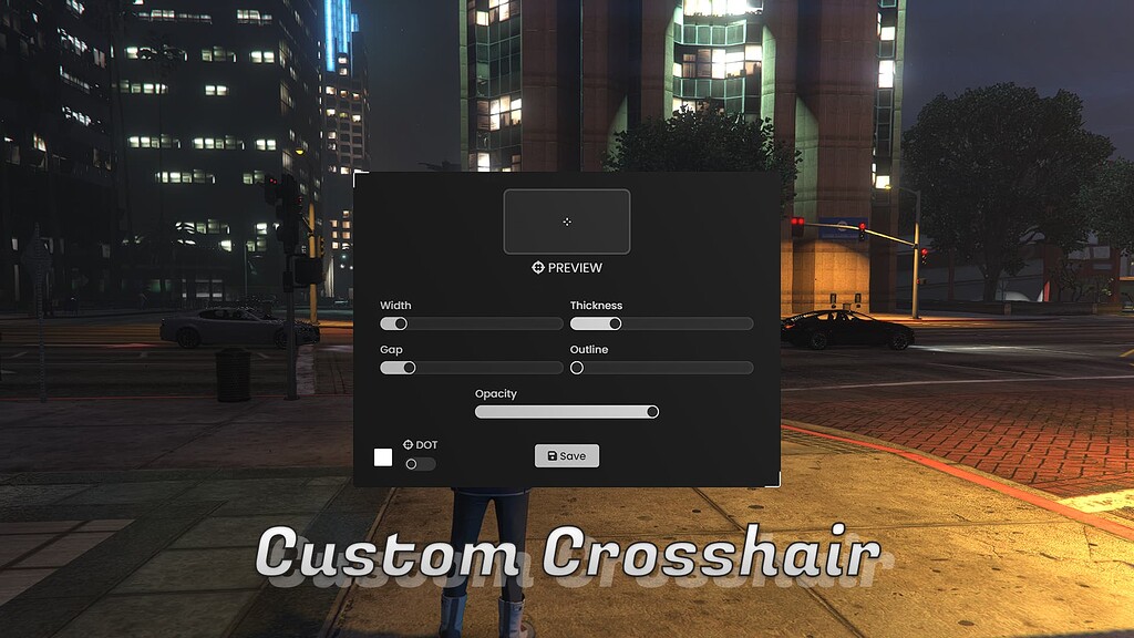 [PAID] Custom Crosshair System/Menu - FiveM Releases - Cfx.re Community