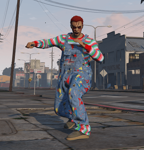 [RELEASE][PAID]Big pack Halloween clothes/makeup/tattoos - 38 files[OPTIMISATION]  thumbnail 2