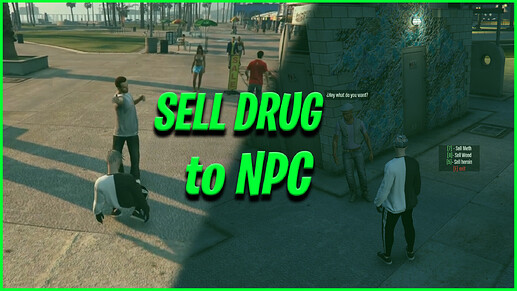 [PAID] Advanced system sell drug to npc Thumbnail