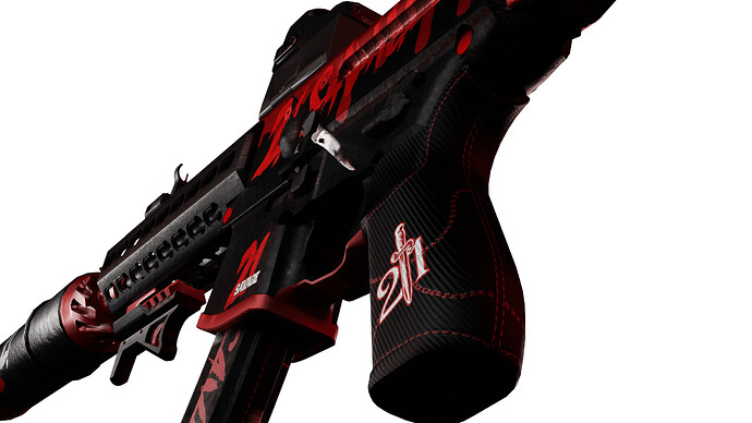 BAS-P RED [add-on] [weapon] [full attachments] thumbnail 6