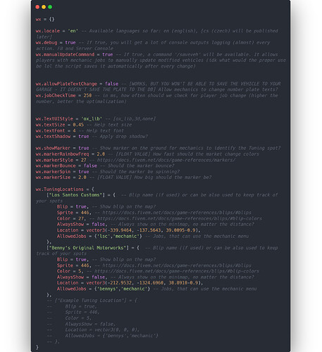 [RELEASE] [PAID] [OX+ESX] WX Tuning - Advanced mechanic job powered by ox_lib thumbnail 9
