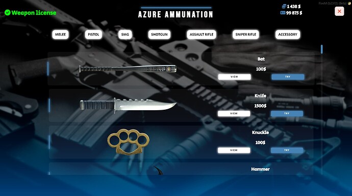  [PAID] [ESX] Azure Ammunation thumbnail 2